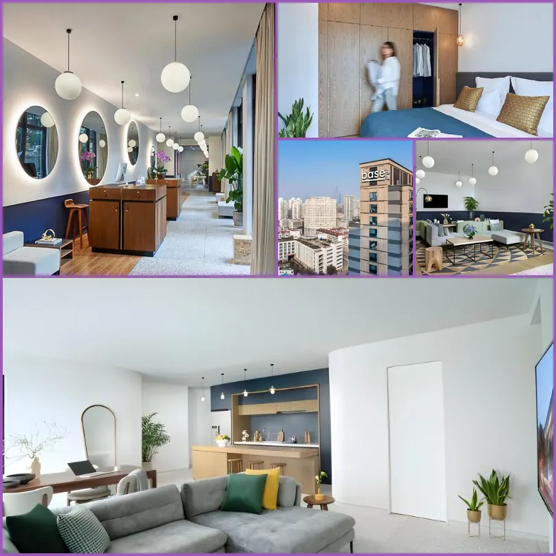 basePLUS-Binjiang Serviced Apartment - Shanghai Expo Museum Subway Station 호텔 기타 이미지