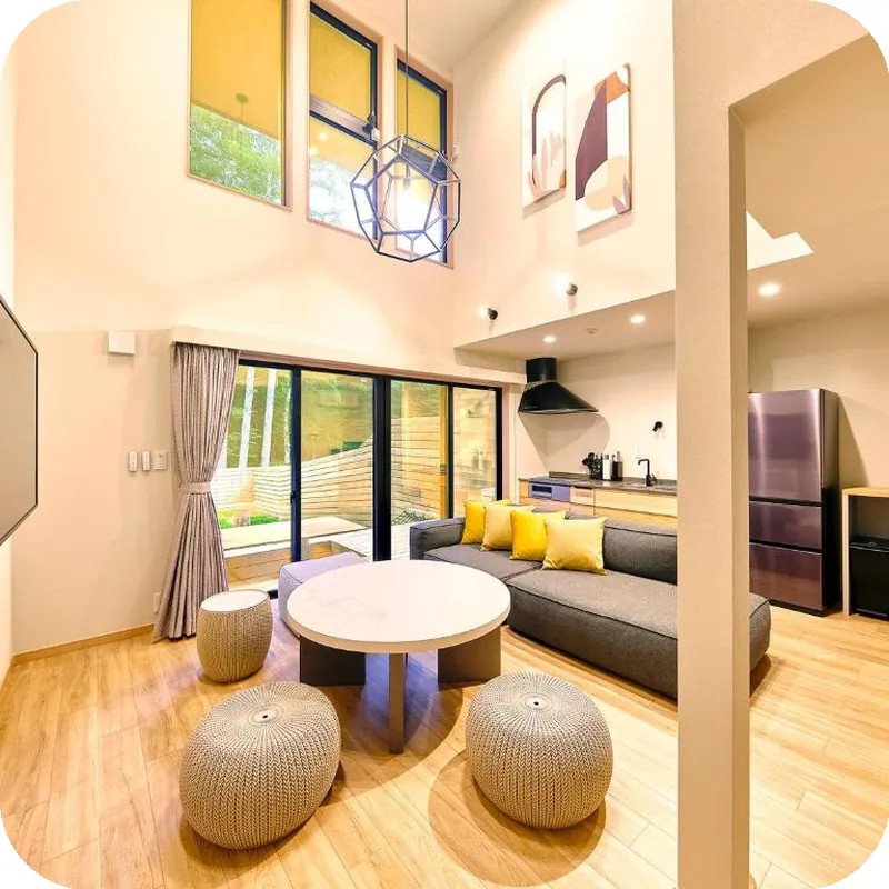 Rakuten STAY VILLA Lake Kawaguchiko Forest 호텔 내부 이미지