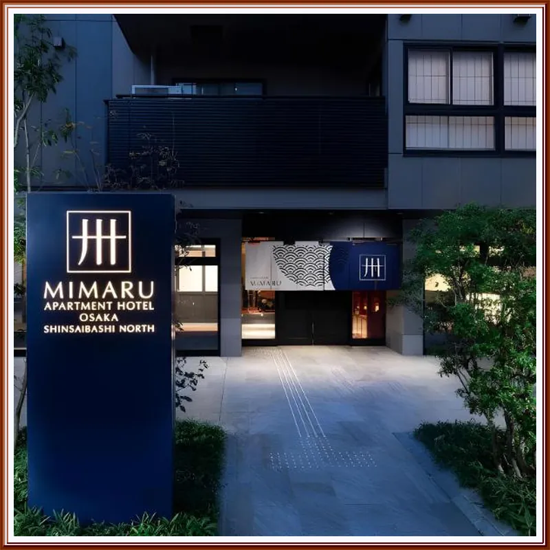 MIMARU Osaka Shinsaibashi North 호텔 이미지