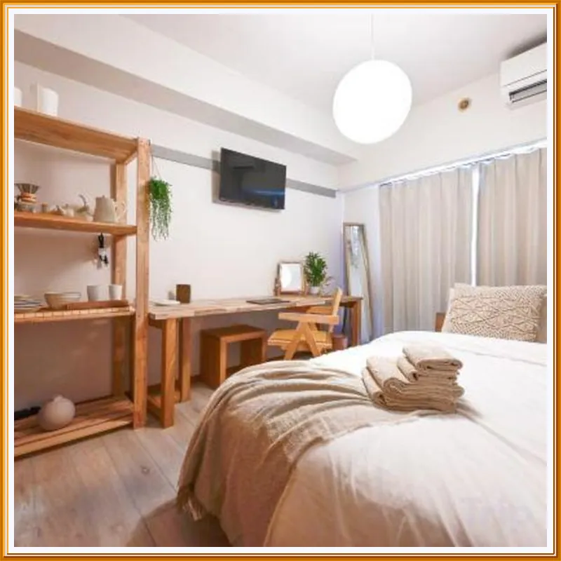 New! Japandi 1BR in Prime Location-1 min to STN 호텔 시설 이미지