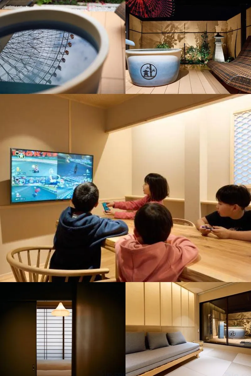 KONJAKUSO Osaka Tempozan "TAKADORO" Wheel View 호텔 기타 이미지
