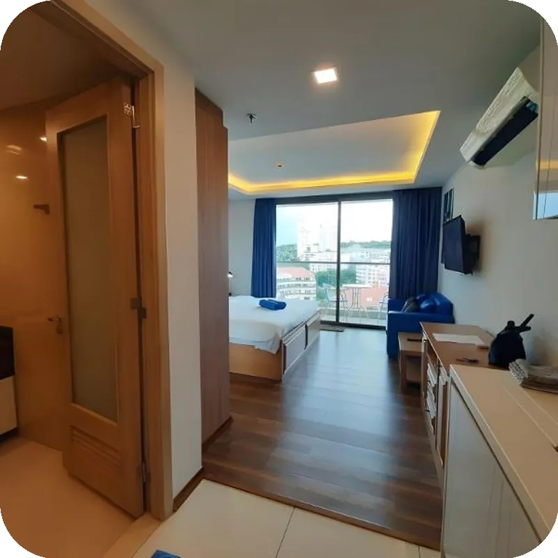 The Peak Towers Pattaya by LookUP OTA 호텔 내부 이미지