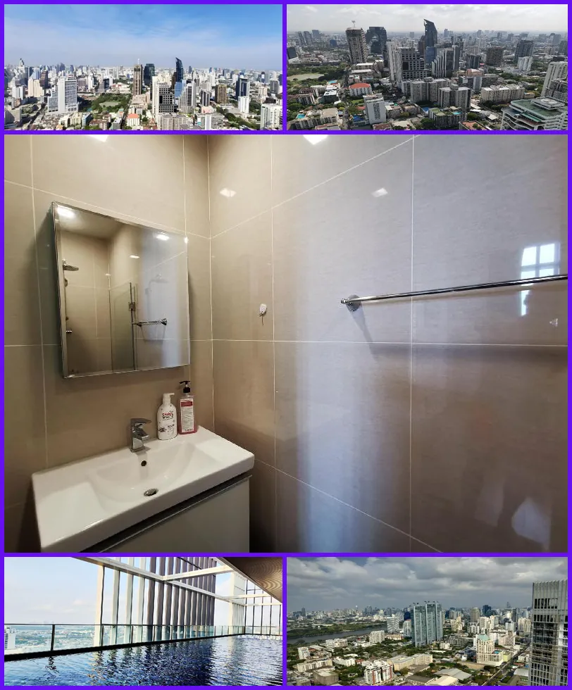 Rooftop pool luxury cozy condo free wifi @BTS 648 호텔 기타 이미지