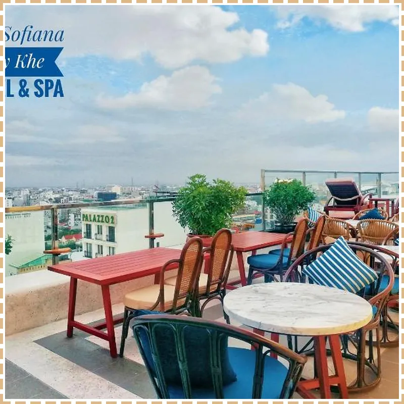 Sofiana My Khe Hotel & Spa - Rooftop Pool Bar - Free Craft Beer and 20 minute Spa per Room 호텔 시설 이미지