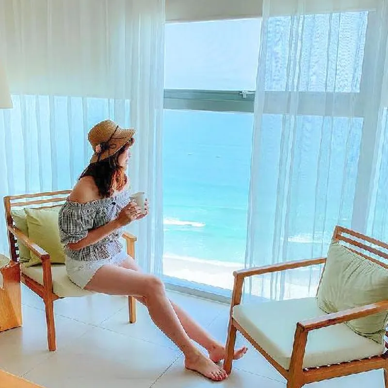 Sunny Seafront 2 BR / stunning sunrise for family 호텔 내부 이미지