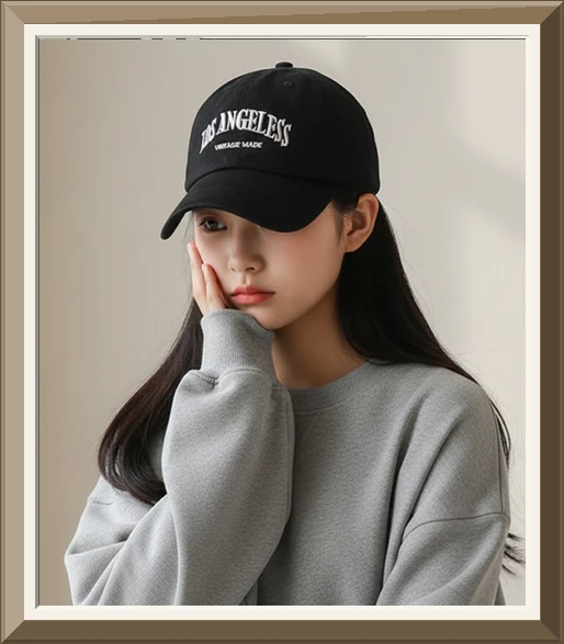 미다미 로스엔젤레스 빈티지 워싱 남녀공용 볼캡 (6컬러) 사진5