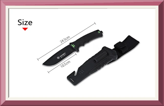 간조 다용도 캠핑나이프 서바이벌나이프 부시크래프트 EDC G8012 사진3