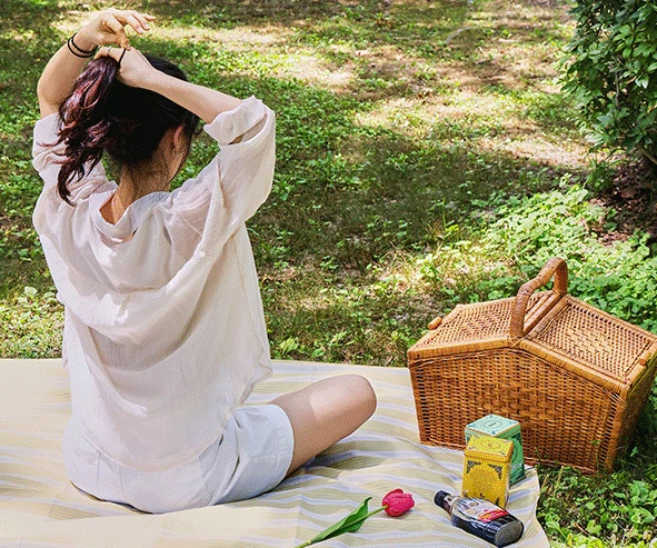 랄라 경량 방수 돗자리 초경량 대형 피크닉매트 비치 바다 감성 휴대용돗자리 사진5