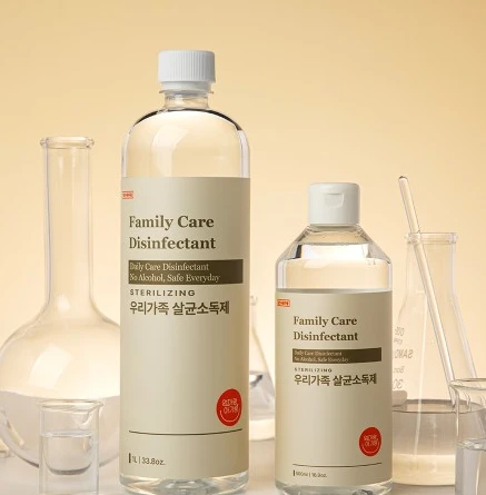 엄마랑아기랑 우리가족 살균소독제 1L+500ml (일반소비자용) 사진5