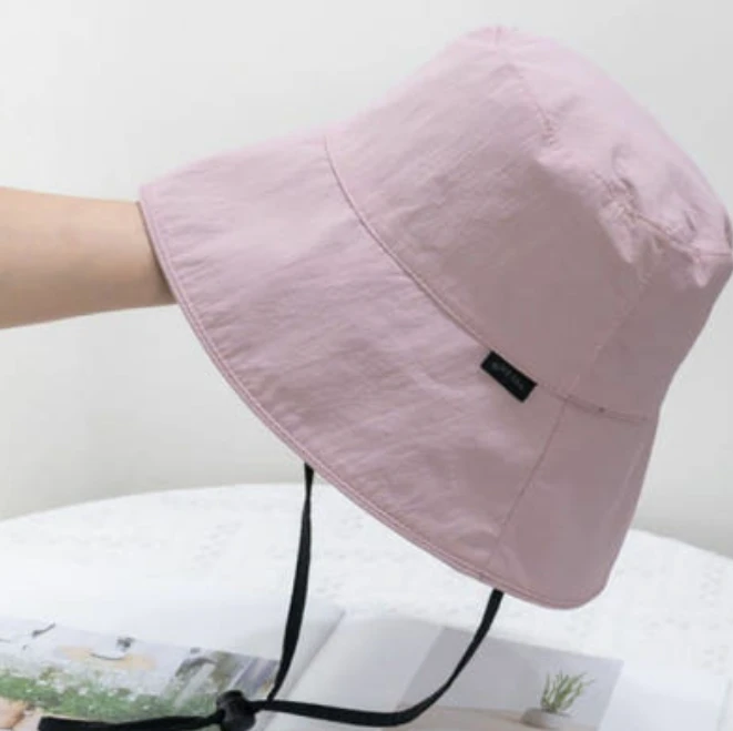 베이직 여성 벙거지 모자 리버서블 여성 버킷 햇 데일리 양면 사진4